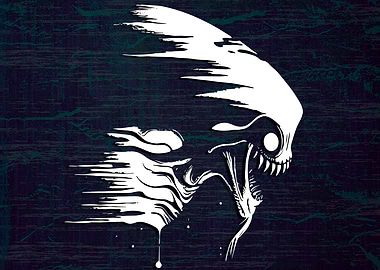 Space Ink Alien Monster