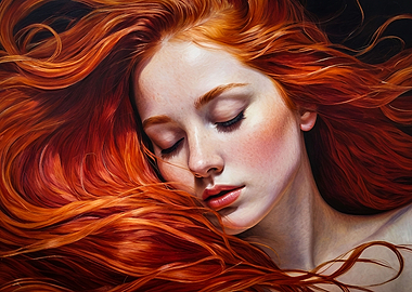 Red Hair Elegance