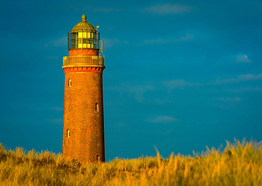 Lighthouse at Sunset