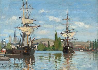 Navires sur la Seine