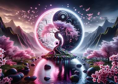 Yin and Yang Cherry Tree
