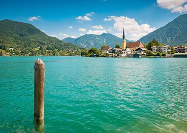 Summer at Lake Tegernsee