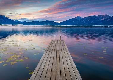Dawn at Lake Hopfensee