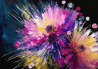 Exploding Photon Flowers