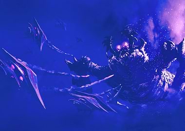 Spaceship Battle Cyberpunk