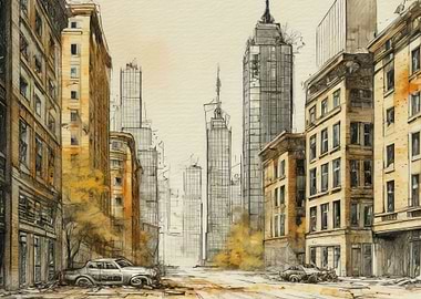 Post Apocalyptic New York