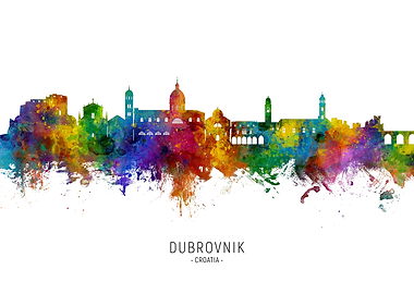 Dubrovnik Skyline Croatia