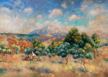Mount of Sainte Victoire