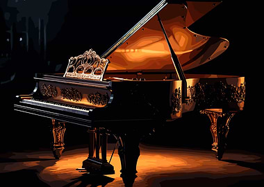 Piano Colorful