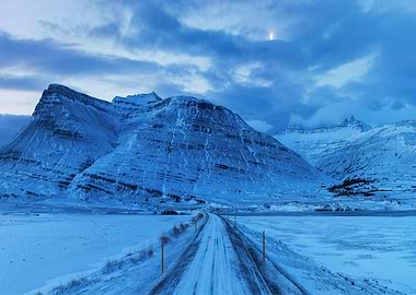 Arctic Winter Road
