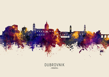 Dubrovnik Skyline Croatia