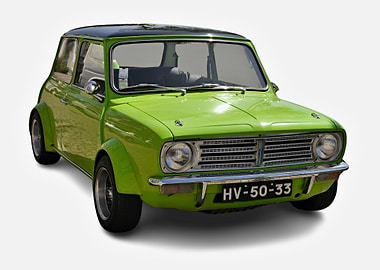 Mini Clubman in green
