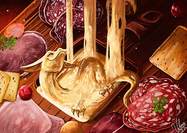 Dragon raclette