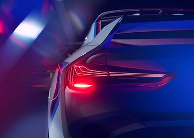 BMW 3 0 CSL LIGHT ART