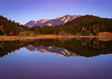 Mountain Lake Geroldsee