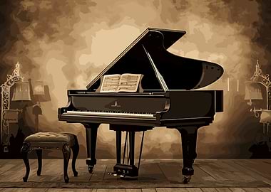 Piano Colorful