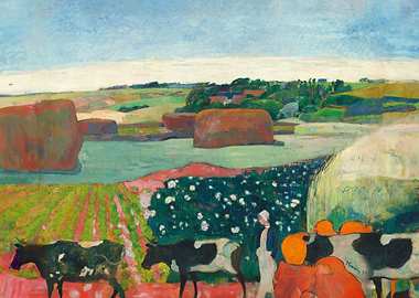 Haystacks in Brittany