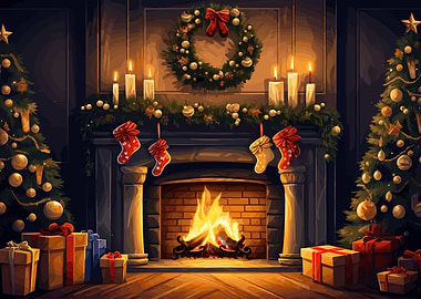 Cozy Christmas Corner