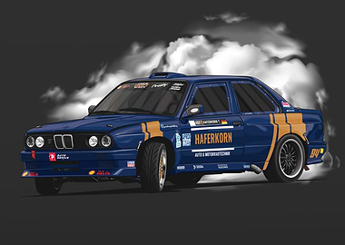BMW E30 M3 Drift Rallye