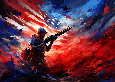 Veterans Day Deco Art