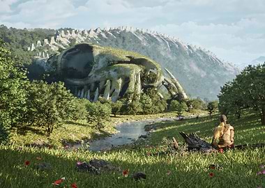 Colossal Serpent Remains