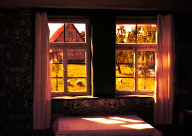 When you look out window