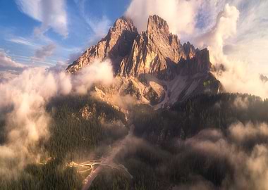 The Mountain in the Clouds