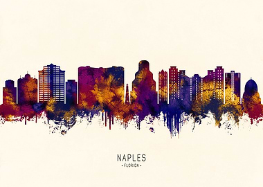 Naples USA Skyline
