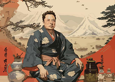 Elon Musk Japanese Style