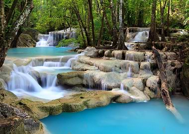 Waterfall in thailand