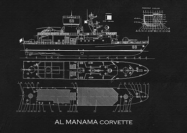 AL MANAMA corvette