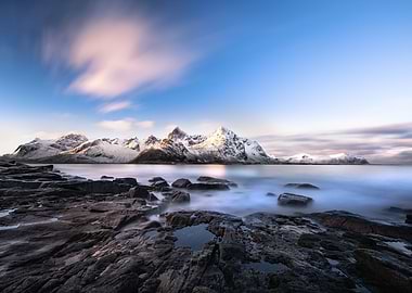 stunning sunrise in Norway