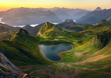Heart love lake Ontario