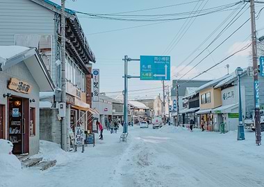 Otaru Winter Japan