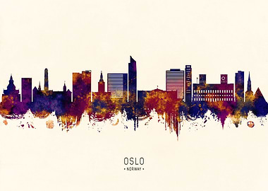 Oslo Norway Skyline