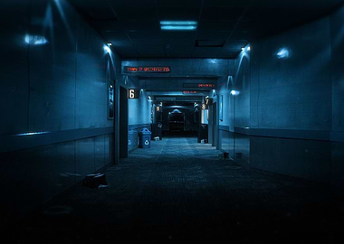 Cinema hallway