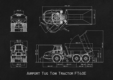 Airport Tug Tow Tractor FT