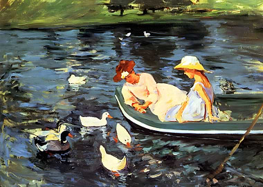 Summertime by Mary Cassatt