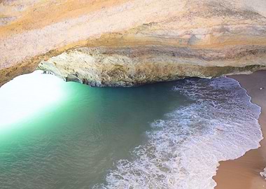 Benagil Cave from Above 1