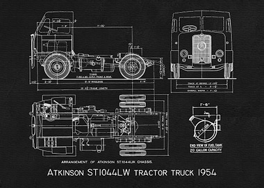 Atkinson ST1044LW tractor