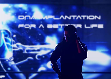 Cyberpunk Cybernetic Ad