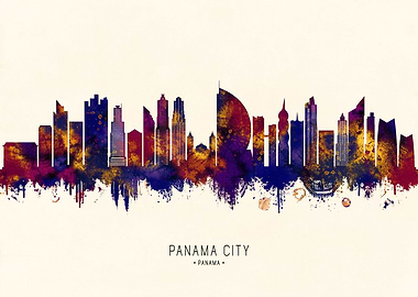 Panama City Panama Skyline