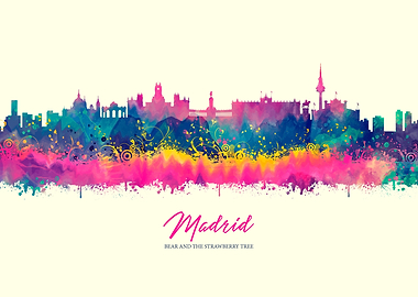 Madrid BEAR AND THE STRAWB