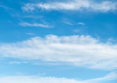 Blue sky and white clouds