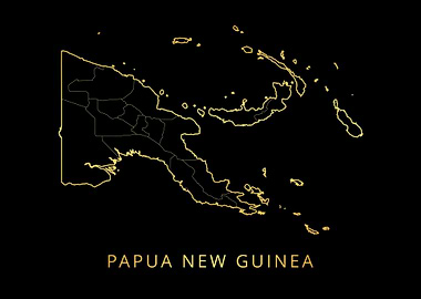 Papua New Guinea Map