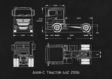 Axor C Tipper 4x2 2006