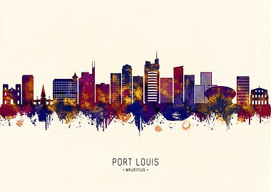 Port Louis Skyline