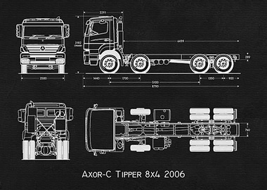 Axor C Tipper 8x4 2006