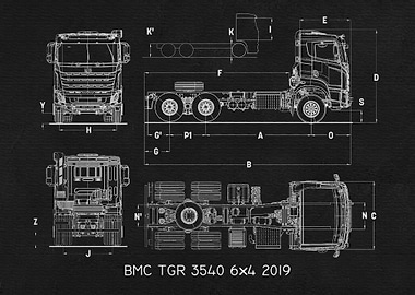 BMC TGR 3540 6x4 2019