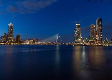Skyline of Rotterdam